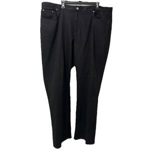 LRL Lauren Ralph Lauren Black Jeans Size 22W Classic Straight Denim 44” X 30”